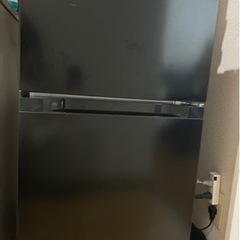 アイリスオーヤマ冷蔵庫 87L 2ドア(PRC-B092D-B)