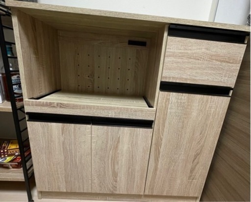 最終値下げ【1/29までに取りに来てくれる方限定】食器棚、テレビ台、オープンラック　3点セット