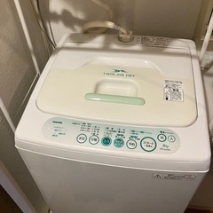 TOSHIBA 洗濯機 5kg 2011年製 0円