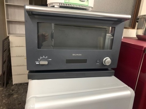 北九州市内配送無料　保証付き　2020年製オーブンレンジ BALMUDA The Range ブラック K04A-BK [18L]