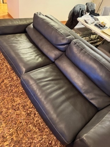 本革高級ソファー150万円 - 3人掛けソファ 