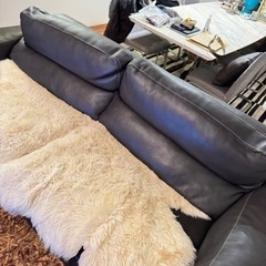 本革高級ソファー150万円