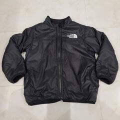 THE NORTH FACE キッズ ダウン ブラック リバーシ...