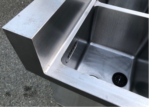 ⭐︎中古品 2槽シンク 900×450×790mm 厨房用品⭐︎