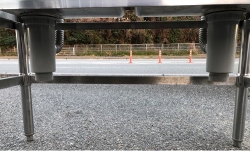 ⭐︎中古品 2槽シンク 900×450×790mm 厨房用品⭐︎ - その他 