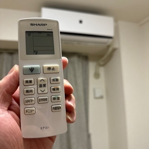 エアコンSHARP AC-288FT 2018年製美品 (SONJO) 高砂の季節、空調家電  