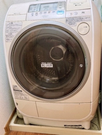 【お取引完了】2万円❗️(2/4迄)早い者勝ち❗️日立ドラム式洗濯乾燥機／BD-V3300L／ビッグドラム