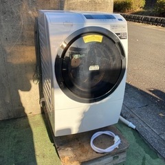 訳あり日立 ドラム式洗濯乾燥機　2019年製 BD-SG100C...