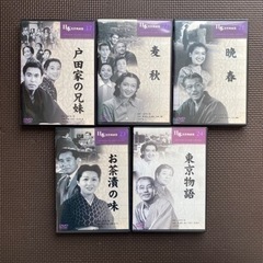 日本の名作映画集　5枚