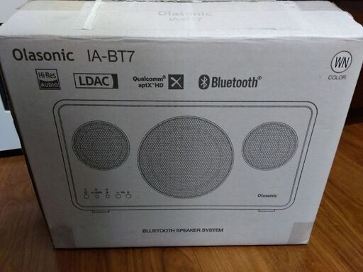 新品未使用】olasonic (IA-BT7)高音質Bluetoothスピーカー - スピーカー 
