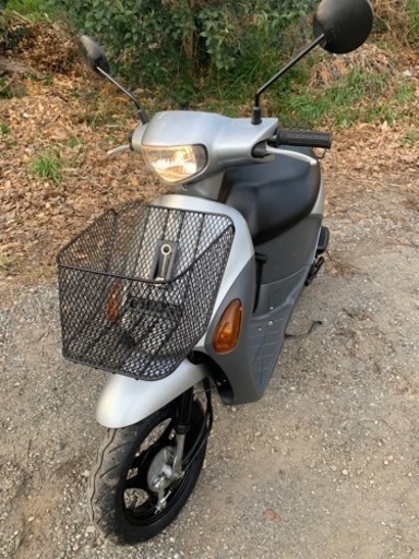 【横浜発】4スト原付50cc•スズキ•レッツ4（前カゴ、U字ロック付）中古車