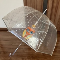 ビニール　傘　大きめ　袋　ジャンプ傘　ドーム型