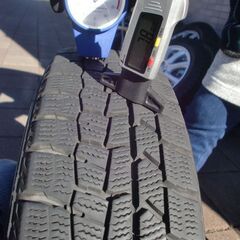 良品 DUNLOP DUFACT & 8.1~7.8mm山 WM02 155/65R14　N-ONEサクラデイズプレオココアムーウアルトエブリイデリカミニ等軽に