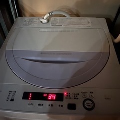 洗濯機　シャープ ES-GE5A