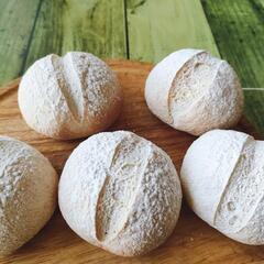 生米から作る丸パン&カンパーニュ