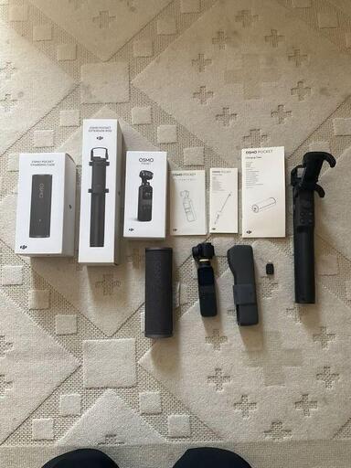 【カーボン】DJI OSMO POCKET (3軸ジンバル ) 周辺パーツ