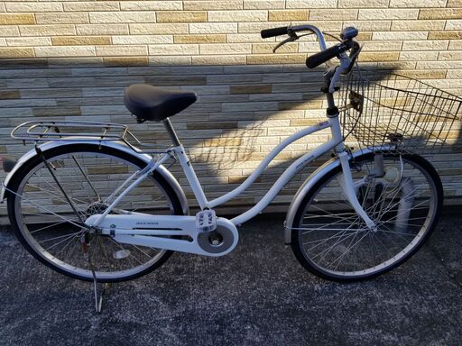 中古自転車 変速無し 26インチ ブロックダイナモ 軽整備済み 防犯登録対応 町田市 相模原市 MM096