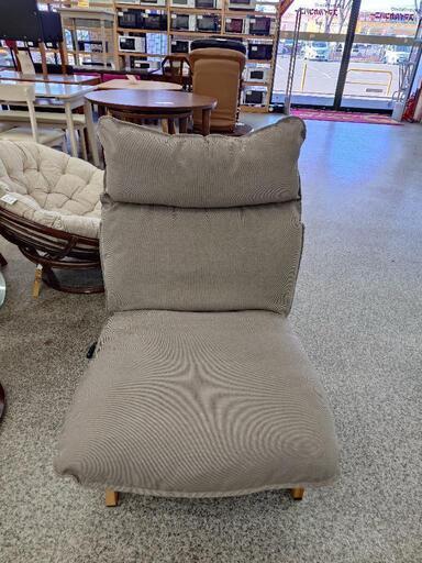 ① 無印　ハイバックリクライニングソファ　1人掛け　2脚　オットマン　ベージュ ☆特別価格 2点セット大幅値下げ！☆MUJI 無印良品 ハイバック