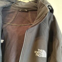 NORTH FACE SOFT SHELL XL 黒色