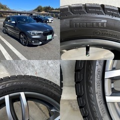スタッドレスタイヤ&ホイール】4本セット BMW118d(F20)