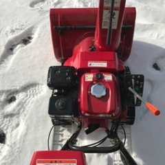 ホンダの除雪機(9年前に新品として購入！)