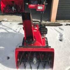 ホンダの除雪機(9年前に新品として購入！)