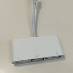 【ネット決済・配送可】Apple純正 USB-C VGA Mul...