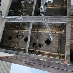 二層　シンク　水栓つき