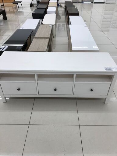 ★ジモティ割あり★ IKEA テレビ台 ホワイト H57×D46.5×W148 クリーニング済み HJ1913