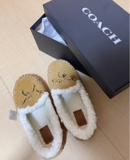 COACH コーチ モカシン ローファー スウェード