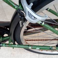 ★ジモティ割あり★  軽快車 24インチ 迷彩柄 クリーニング済み TJ3726のサムネイル