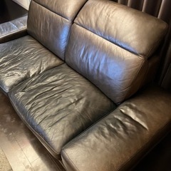 定価120万】大塚家具の高級ソファ 2人掛け