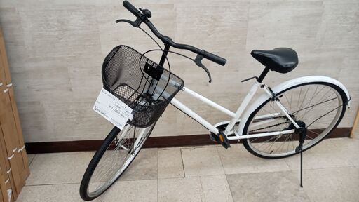 ★ジモティ割あり★  軽快車 27インチ 白 クリーニング済み TJ3730