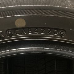 BS BRIDGESTONE BLIZZAK VRX2 185/65R15 15インチ 4本 20年製 バリ溝 ノート フリード アクア イスト等　(MTJ455)クレジットカード QRコード決済可能