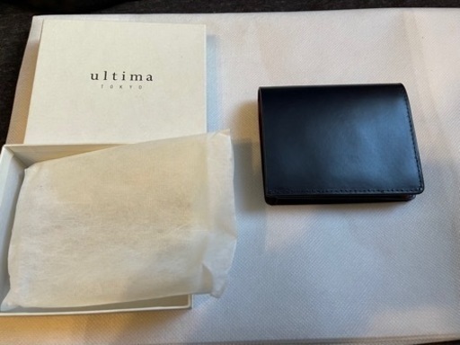 【未使用品】Ultima Tokyo 二つ折り財布(小銭入れ無し)