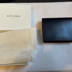 【未使用品】Ultima Tokyo 二つ折り財布(小銭入れ無し)
