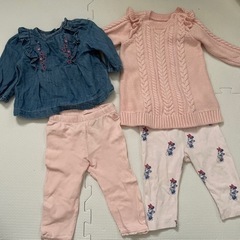 GAP 3〜6m 洋服セットお譲りします。