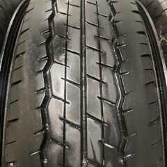 DUNLOP SP175N 195/80R15 107/105L LT 15インチ 夏タイヤ 4本 19年製 バリ溝 ハイエース キャラバン等　(TD199) クレジットカード QRコード決済可能