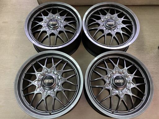 BBS RG166◇7J 16インチ IS38 PCD114.3-4H◇パウダー塗装にて 