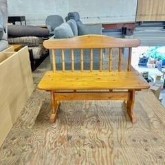 🌟激安‼️木製ベンチ椅子幅100cm🌟N367