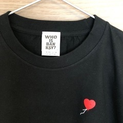 【新品】Banksy バンクシー Tシャツ 黒 限定品 レディー...