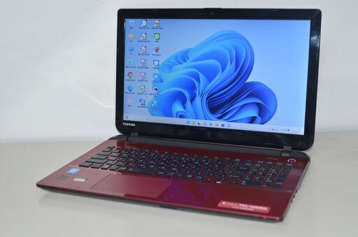 中古ノートパソコン 東芝 Dynabook T55/56MRD Windows11+office 爆速SSD512GB 第四世代core i7 メモリ8GB 15.6インチ WEBカメラ ブルーレイ