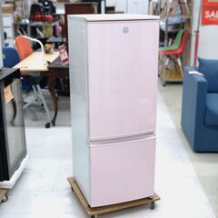 冷蔵庫　167L　2ドア　シャープ　SJ-17E5-KP　リユース品