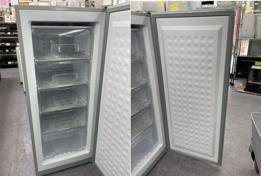 ヤマダ電機YRT-C14H1 シルバー冷凍庫138L 2020年製 YAMADA SELECT