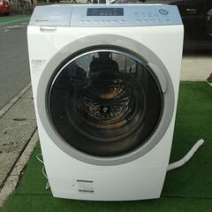 SHARPドラム式洗濯乾燥機 ES-A210 SL