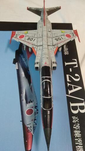 フジミ　1/48完成品 T2　航空自衛隊　高等練習機　21SQ　松島基地　箱付き