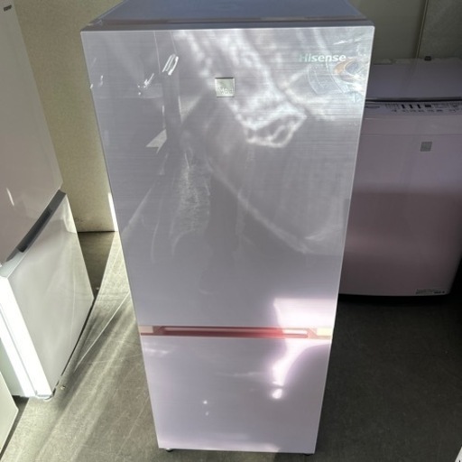 お買得☆美品☆ハイセンス☆2018年☆2ドア☆154L☆ピンク色☆激安洗濯機☆