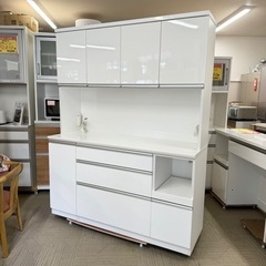 超美品‼️】定価84,990円♪ ニトリ 150cm幅キッチンボード(レジューム  