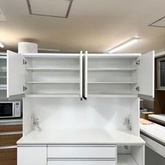 ニトリ（NITORI） キッチンボード(レジューム 90AG-S WH/90QH-R WH 