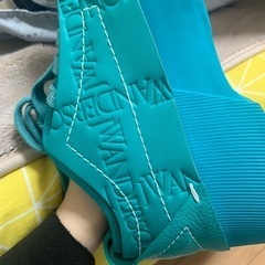 JW Anderson blueレザー キャンパス